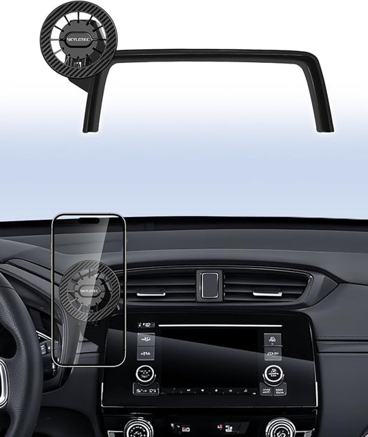 Car Phone Mount for Honda CR-V CRV 2017 2018 2019 2020 2021 2022 Accessories Automobile Cradles Magnetic Phone Holder Compatible with MagSafe, Strong Magnets CR V Cell Phone Holder (Only Fit 5/7-inch)