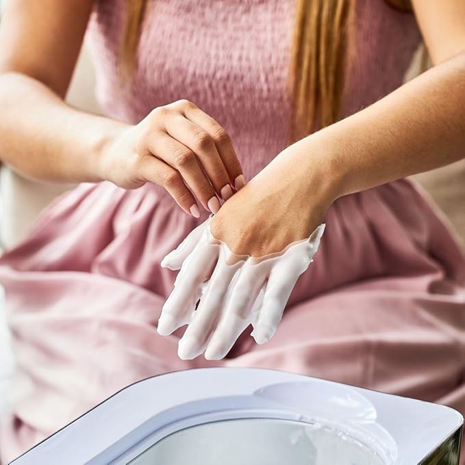Paraffin Wax for hand and feet - lb Unscented Paraffin Wax Refills for Paraffin Baths - 6 Packs (6lbs total) - Use with any hand wax paraffin machine