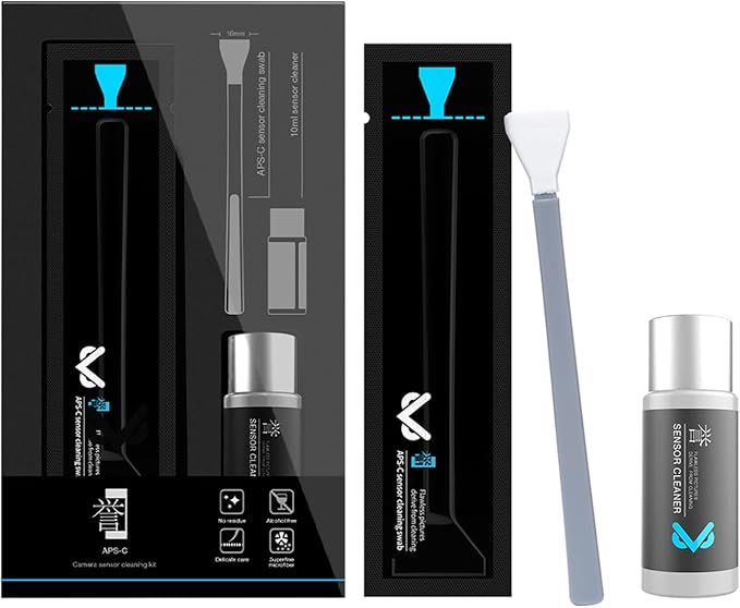 VSGO VS-S02-E APS-C Digital Camera Sensor Cleaning Kit Clean Swab × 10