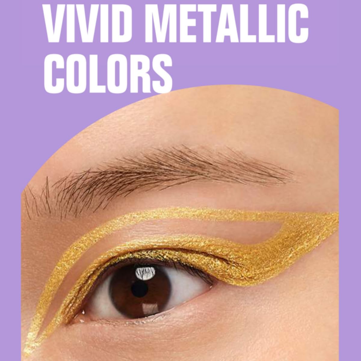 waterproof eyeliner metallic satin finish liquid eye liner pencil colorful high pigmented Red