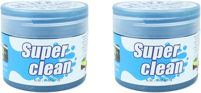 Car Cleaning Gel for Mercedes-Benz CLA35 AMG 2019 2020 2021 2022 2023 2024 2025, 200g × 2 Pack Car Interior Cleaner Slime, Auto Detailing Tools, Auto Dust Car Crevice Cleaner