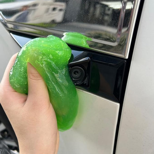 3-Pack Car Cleaning Gels Car Interior Cleaner Putty Slime Auto Detailing Tools Universal Dust Removal Cleaning Kit for Car Accessories Vents 3C Office Scented Jasmine