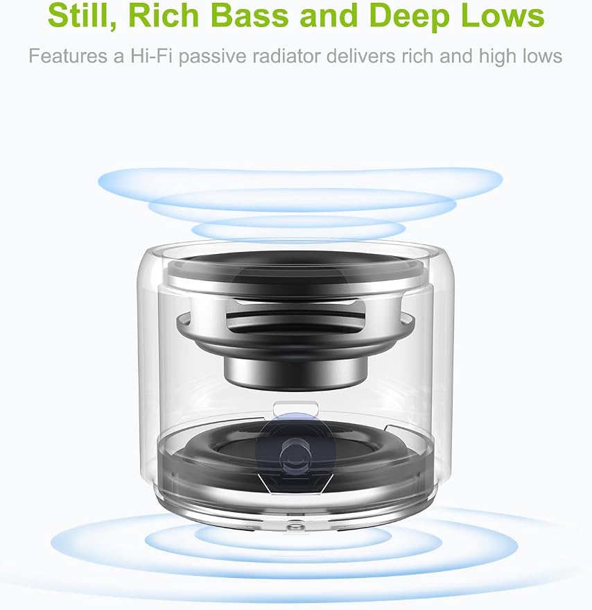 EWA Travel Case Packed, A106 Pro Portable Bluetooth Speaker