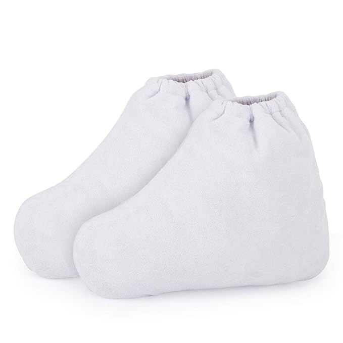 Paraffin Wax Booties, Segbeauty Paraffin Heated Foot SPA Liners, Paraffin Wax Refill Feet Cover Bags for Hot Wax Hand thera-py Bath Paraffin Thermal treat-ment SPA Wax Warmer Paraffin Wax Machine