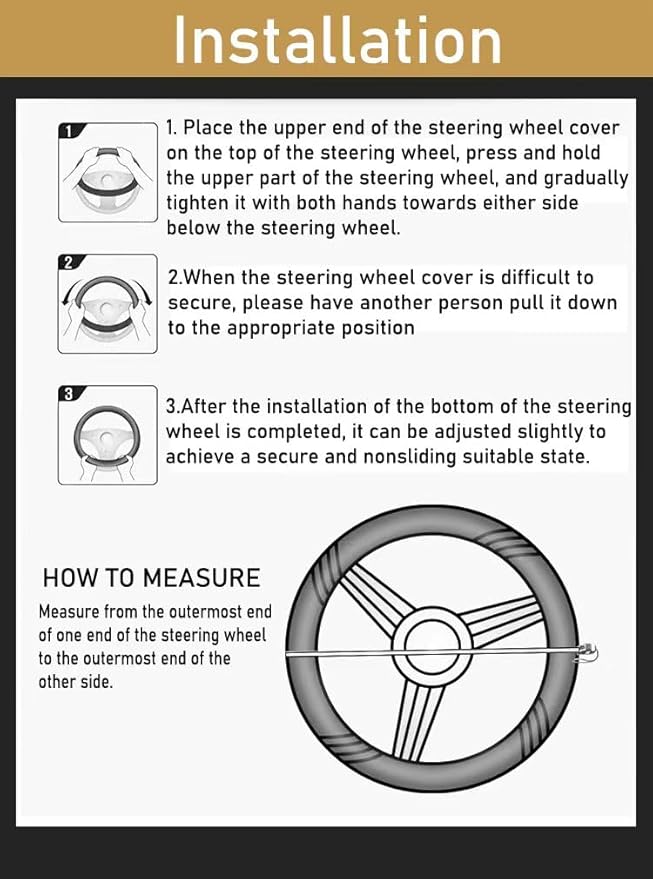 Wood Car Steering Wheel Cover Rubber Inner Ring All Car Universal Four Seasons Universal Thin Fiber Leather Anti-Slip 16 17 18 19inch for Truck (17inch, red)
