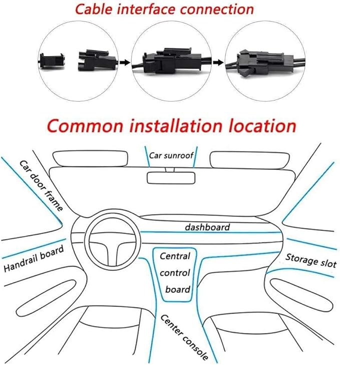 2m/6ft USB EL Wire Neon Light Electroluminescent Wire Glowing Strobing Light for Indoor Outdoor Car Interior Decoration(2m,USB,White)