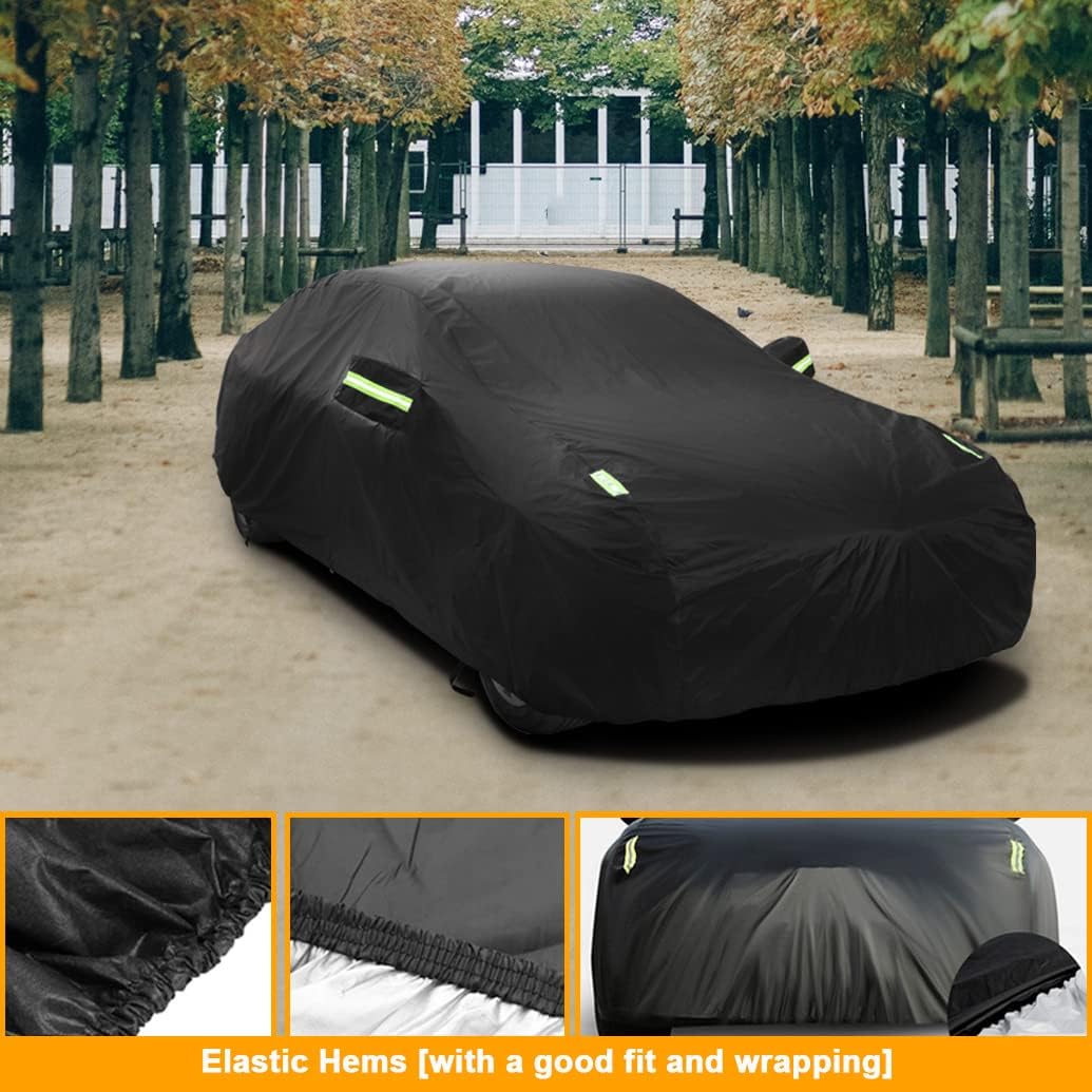 Custom Car Cover Compatible with BMW Z4 Z4M 2002-2025 E85 E86 E89 G29 Coupe Convertible, Waterproof All Weather Cover with Cotton Lining, Heavy Duty Rain Snow Sun UV Covers for Outdoor Indoor