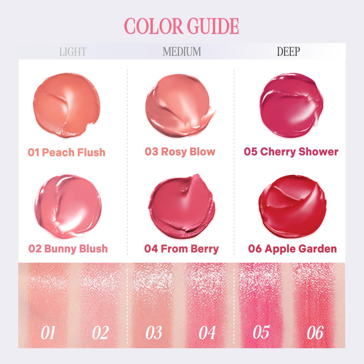 CLIO Essential Lip & Cheek Tap, Easy to Use, Glides on Effortlessly, Non-Greasy, Travel-Sized Creamy & Blendable Color For Lips & Cheeks (01 PEACH FLUSH, One Size)