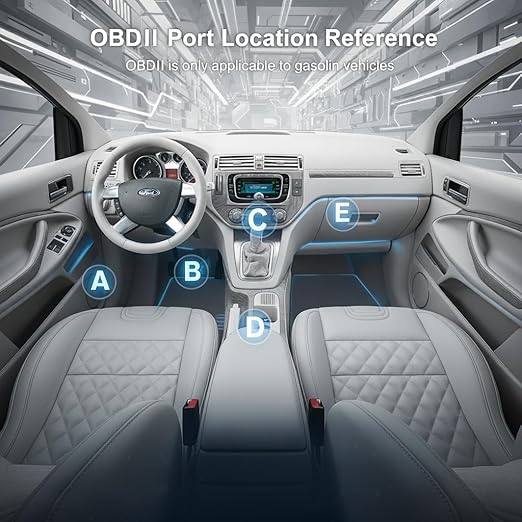 OBD2 Power Cable for Dash Camera, Type-C OBD Adapter with 24-Hour Parking Mode, Acc Mode, Low Voltage Protection, 11.48FT Cable for Dash Cams, GPS, DVR, and More, 12V-36V to 5V/3A