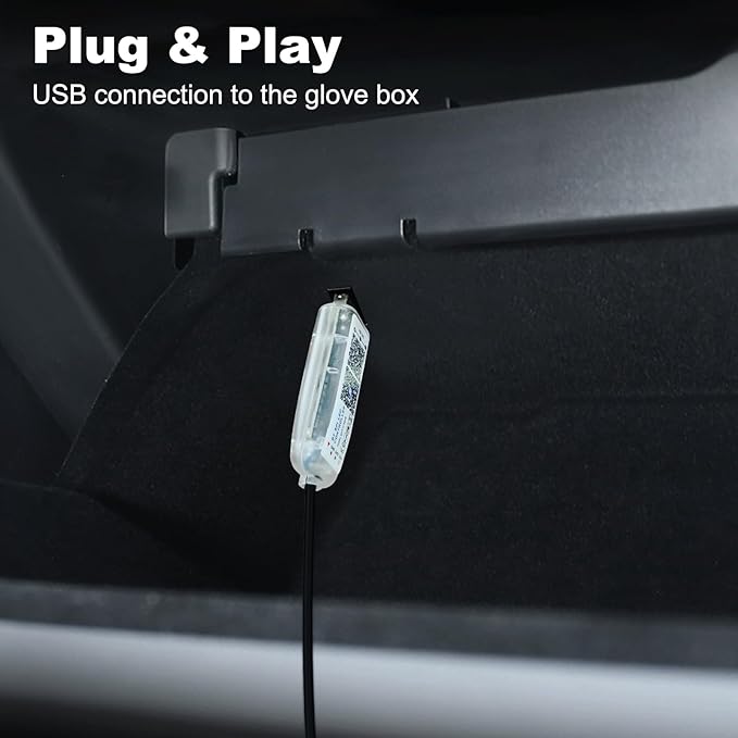 Dreamcolor Acrylic Interior Car LED Strip Light with USB/Type C, RGB 2 in 1 with 110.2 inches LED Strip, Dynamic Chasing Music Sync Neon Ambient Lighting Kits
