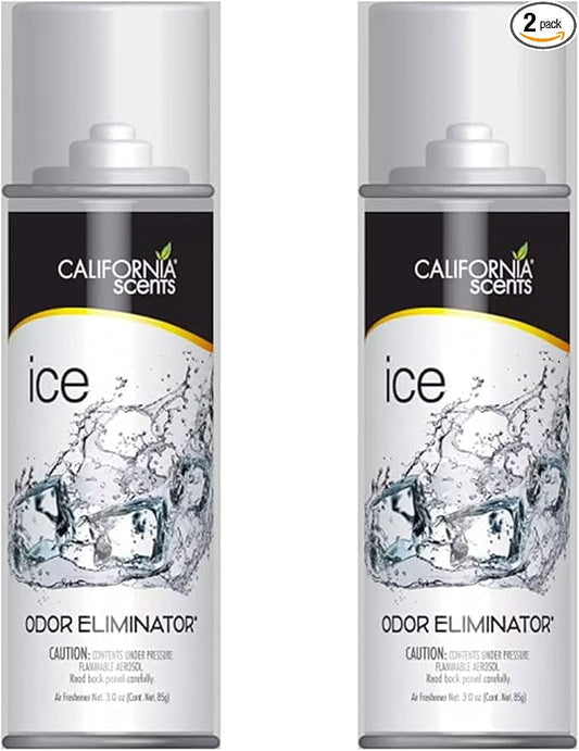 California Scents Car Fogger and Odor Eliminator (2 Packs, Ice)