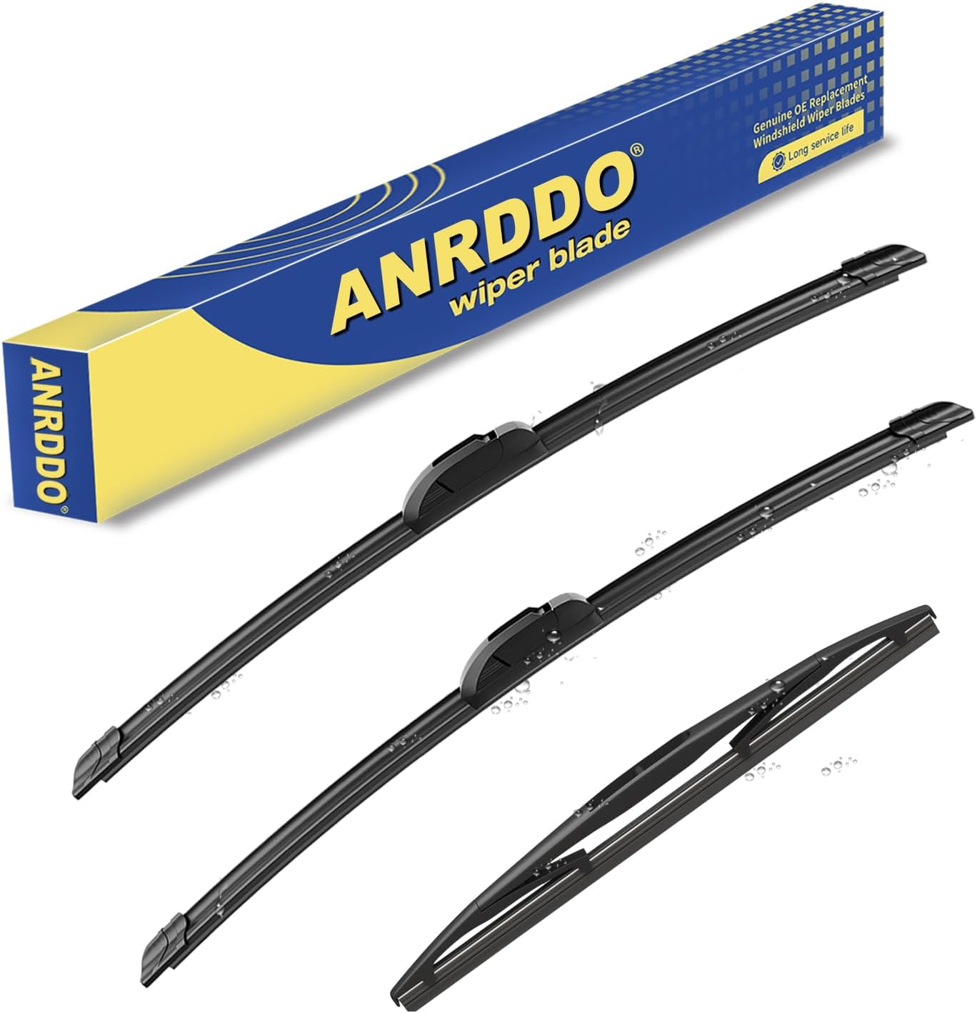 3 wipers Replacement for 2014 2015 2016 2017 2018 Subaru Forester 2015-2018 2019 Subaru Outback Legacy Windshield Wiper Blades Original Equipment Replacement - 26"+17"+14" (Set of 3) U/J HOOK