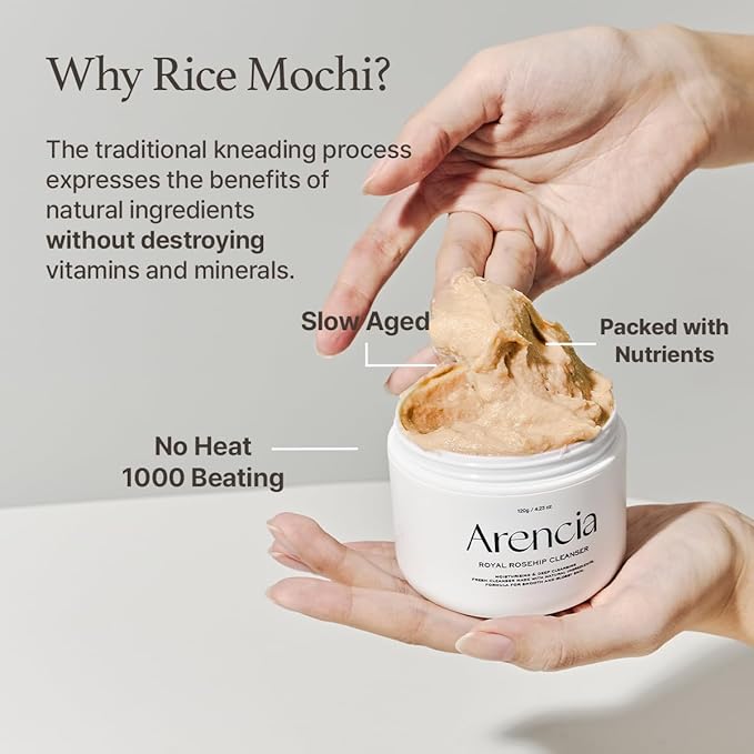 Calendula Rice Mochi Fresh Cleanser - Moisturizing & Deep-Cleansing (1.76oz)