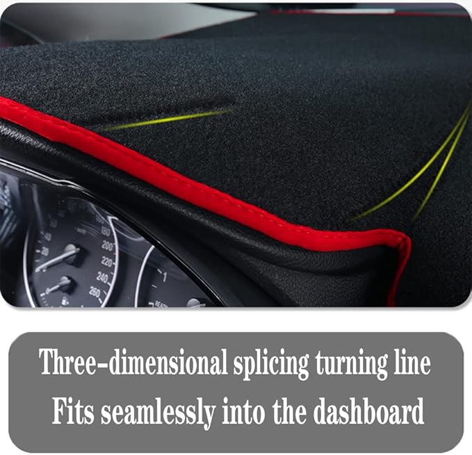 Dash Covers for Buick Lacrosse 2005-2008,Polyester Dashboard Covers mat,Interior Dash Board Protecter Cover,Car Dash Covers Pads,Black