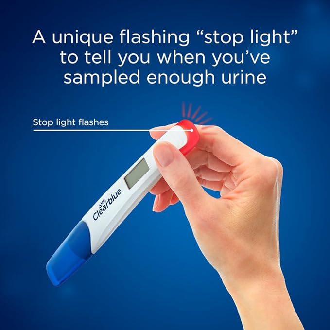 Clearblue Early Digital Pregnancy Test, Early Detection at Home Pregnancy Test, 3 Ct (Pack of 2)
