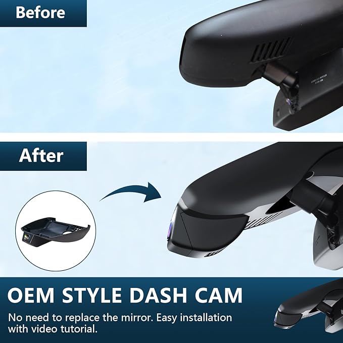 Mangoal Front 4K & Rear 1080p Dash Cam Custom fit for Mazda CX-50 2023 2024(Model A), UHD 2160P Video, Free App & WiFi, 128GB Card