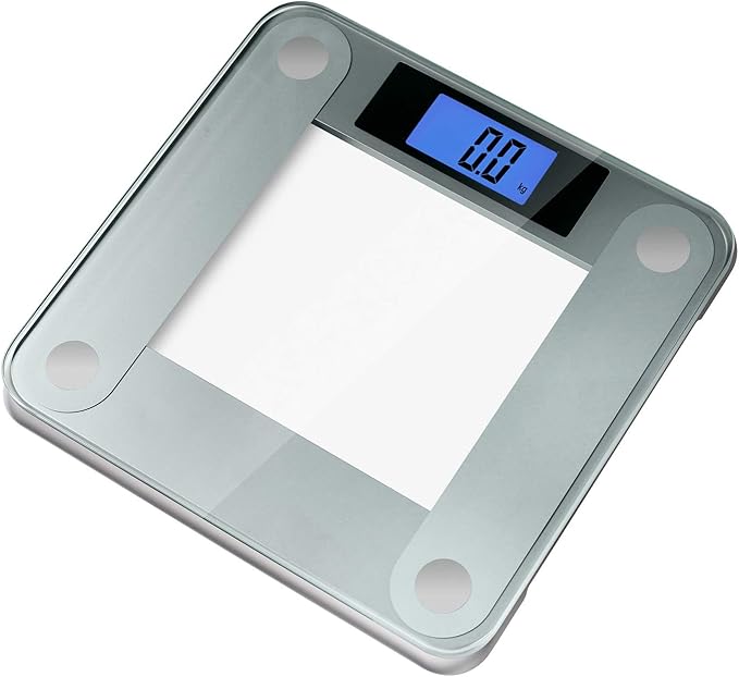 Ozeri Precision II 440 lbs Body Weight Scale (0.1 lbs / 0.05 kg Bath Scale Sensors) with Weight Change Detection