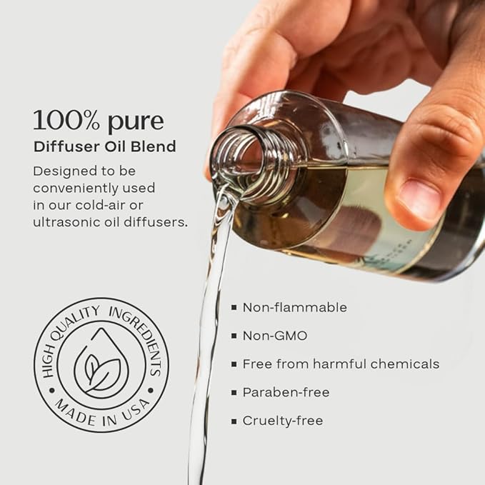 AromaPlan Hotel Scents Santal 5.07 Fl Oz (150ml), Home Luxury Aroma & Hotel Fragrance Diffuser Oil- Hotel Diffuser Oil for Aromatherapy- USA Made, Bigger Bottle, Bolder Aroma & Longer Lasting
