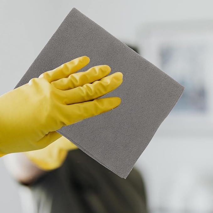 2 Pcs Absorbent Car Cleaning Cloth for Glass and Detailing Microfiber Car Towels for Drying and Interior Use 30x30cm