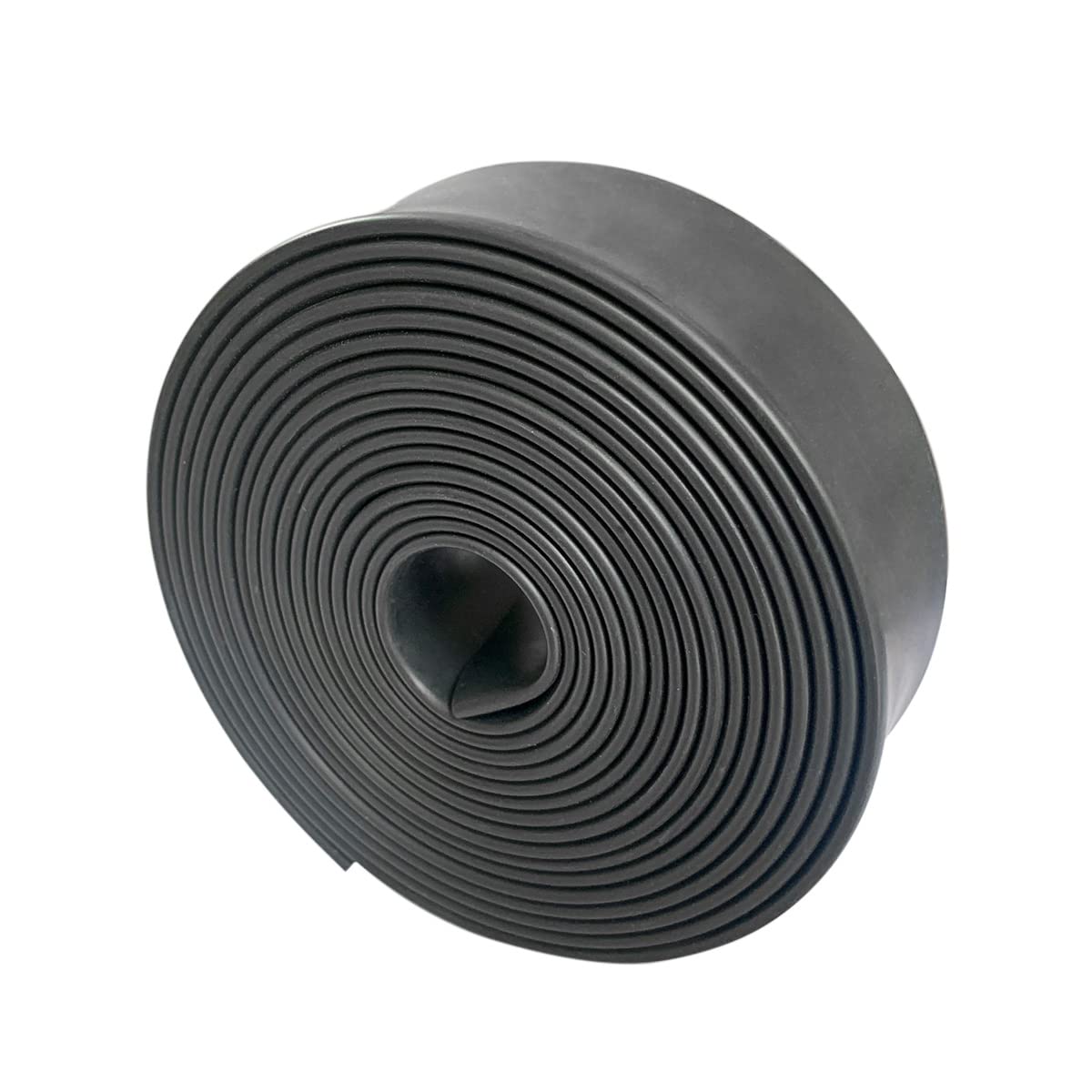 3:1 Ratio Heat Shrink Tubing Roll Adhesive Lined Industrial Marine Grade Dual Wall Heat Shrink Tube Waterproof and Sealed Black (1-1/2 inches(40 mm), 30 Feet)