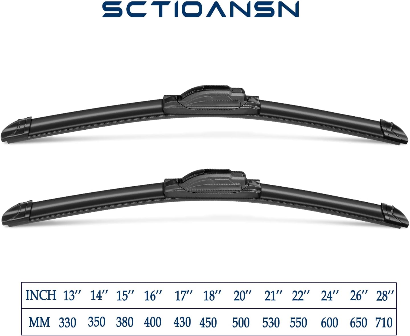 3Pcs Toyota Highlander Windshield Wipers 2008-2019, Toyota Sienna 2021 2022 2023, Lexus GX460 2011-2021, Original Equipment Replacement Automotive Windshield Wiper Blades - 26"/20"/12" (Pack of 3)