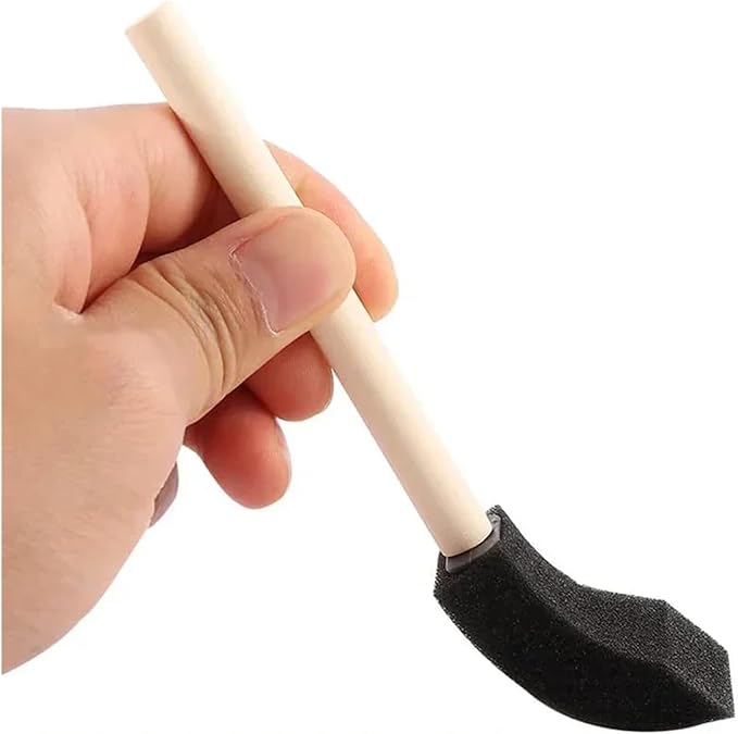 Car Air Conditioner Vent Cleaner Brush – Compact Detailing Tool for Cars, Homes, and Offices – Sponge Head, Sturdy Handle(1pcs)