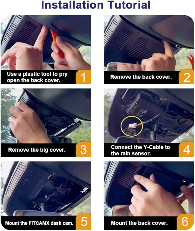 Fitcamx 4K Dash Cam Suitable for Mercedes-Benz GLE GLS 2016-2019 (Model A) W166 X166, Integrated OEM Style, UHD 2160P Video, Loop Recording, Built-in WiFi & APP, G-Sensor, Easy to Install, 64GB Card