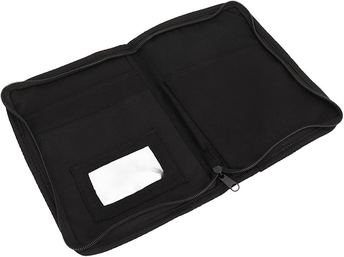 Versatile Car Glove Compartment Organizer with 6 Pockets and Multifunctional Zipped Design for Portable Document Storage, Universal Fit for All Vehicle Types