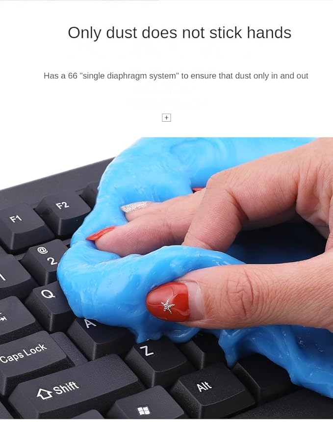 Car Cleaning Gel Kit Cleaning Gel for Car Detail Putty Cleaning Gel Auto Detail Tools Car Cleaning Gels, for Pc Tablet Laptop Keyboard, Camera, Printers, Calculator (0.44lb)