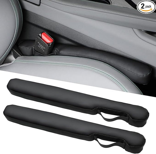 Car Seat Gap Filler Universal for Car SUV Truck Fit Organizer Fill The Gap Between Seat and Console Stop Things from Dropping 2Pcs