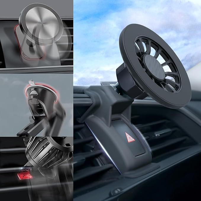 Tundra Phone Mount for Magsafe, Exclusive Fit for Toyota Tundra 2014-2021, for iPhone 17/16/15/14/13/12/Mini Series, Air Vent Toyota Tundra Accessories