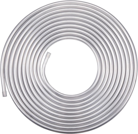 3/8" OD Aluminum Hard Fuel Line Hardline Tube Tubing Coil 16 Feet Roll