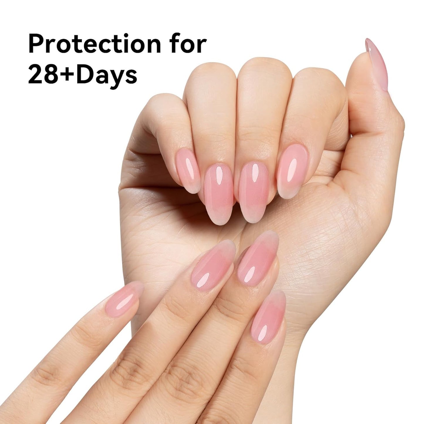 MAYCHAO Light Purple Builder Gel for Nails, 15ml Mauve Nail Strengthener in a Bottle, Nail Extension Hard Gel, Soak Off Long Lasting UV Light Cure