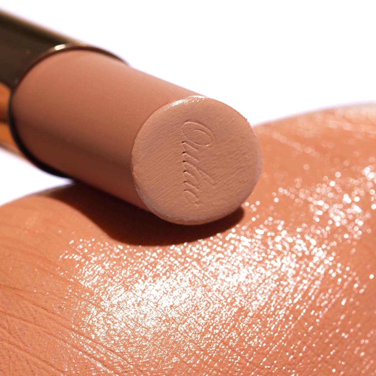 Oulac Color Rich Satin Lipstick - Light Brown Full Coverage Lip Color, Creamy Silky-Smooth, Moisturizing, Satin Matte Finish, Infused With Shea Butter, Vegan & Clean Beauty, 4g, SG10 Bailey