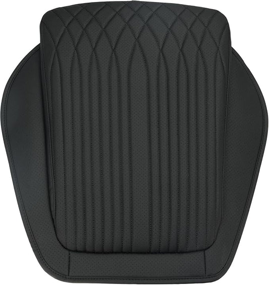 Car Seat Cushion Fit for BMW Accessories Front and Rear Seat Pad for Car Driver Seat Office Chair Black(1PC)