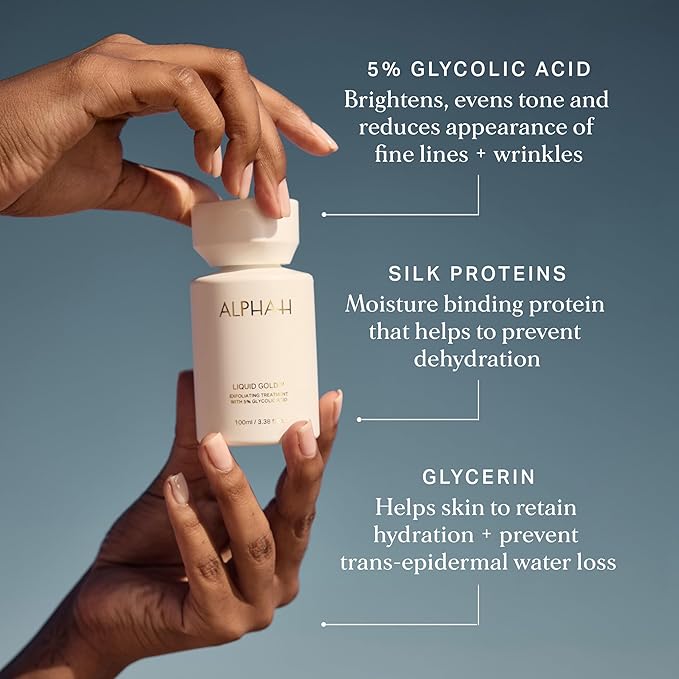 LIQUID GOLD EXFOLIATING TREATMENT WITH 5% GLYCOLIC ACID 100ml