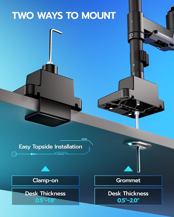 ARES WING Single Monitor Mount