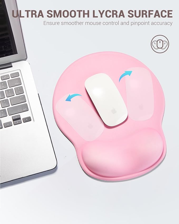 Ergonomic Mouse Pad with Wrist Rest, Large Mousepad, Office Wrist Support Mouse
