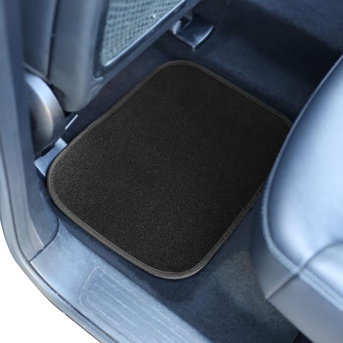 FH Group Universal Fit Car Floor Mats – All-Purpose Carpet Floor Mats & Protectors for Cars, SUVs & Trucks, Durable Automotive Carpet Mats, Pink & Black