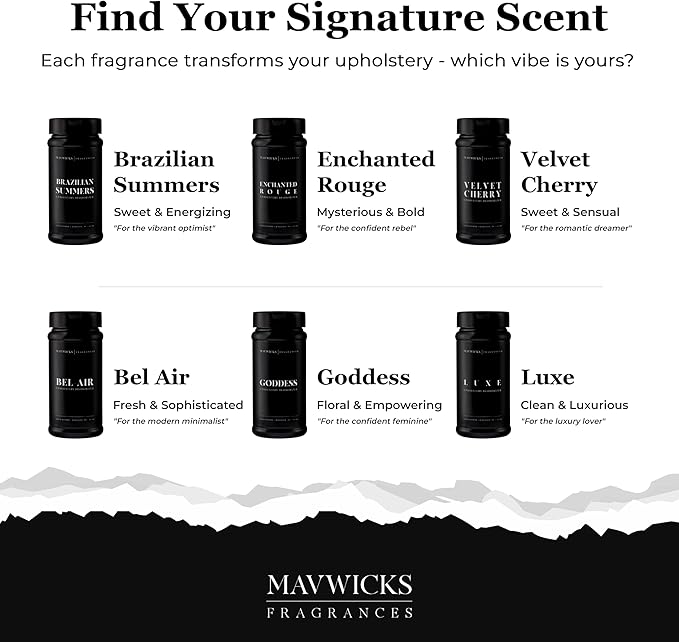 Mavwicks Fragrances - Upholstery Deodorizer (Goddess) 16 Oz - Rug, Couch & Carpet Deodorizer - Vacuuming Powder, Pet Safe Carpet Freshener Powder - Odor Eliminator for Home