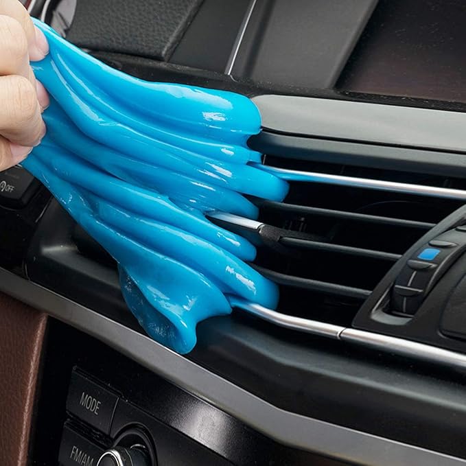 Car Cleaning Gel for Maserati Quattroporte Trofeo GTS 2014-2025, 200g × 2 Pack Car Interior Cleaner Slime, Auto Detailing Tools, Auto Dust Car Crevice Cleaner