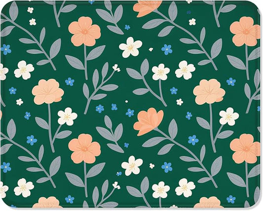 ITNRSIIET Mouse Pad Non-Slip Rubber Base Smooth Surface Stitched Edges