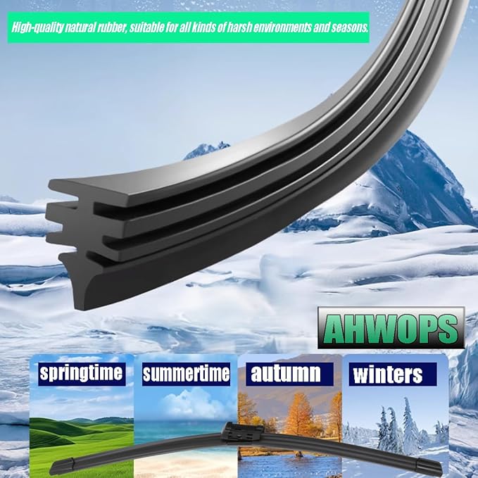 3 Wiper Front and Rear Wiper Blades for Mercedes-Benz GLC 300 16-21/GLC63 AMG 17-21, OE Original Style (22″/22″ Front/12″ Rear) For My Car