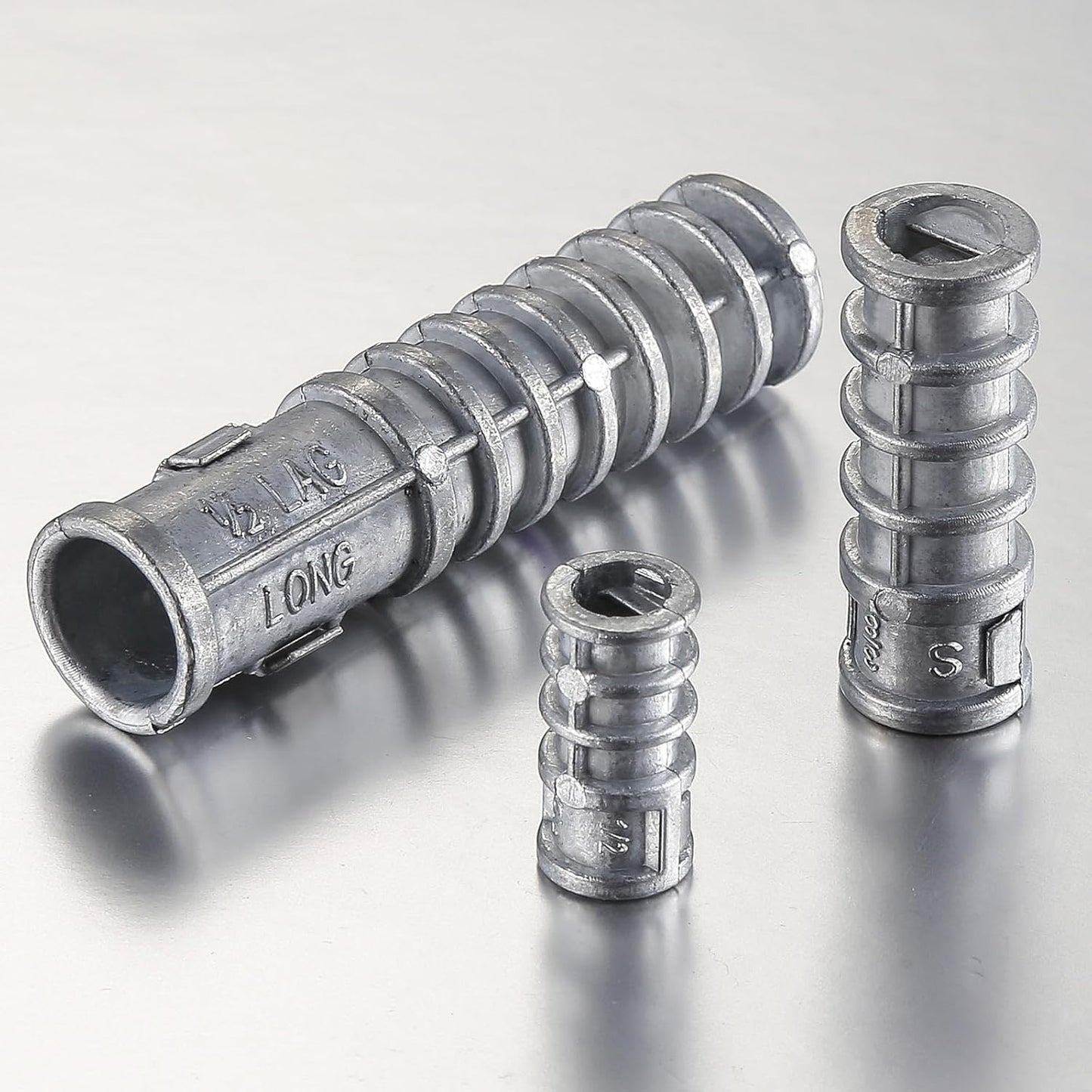 Wensilon(30pcs) 5/8 * 2 Lag Shield Anchor Long Zinc Alloy Bolts Concrete Anchors, Zinc Alloy Masonry Anchors Hole
