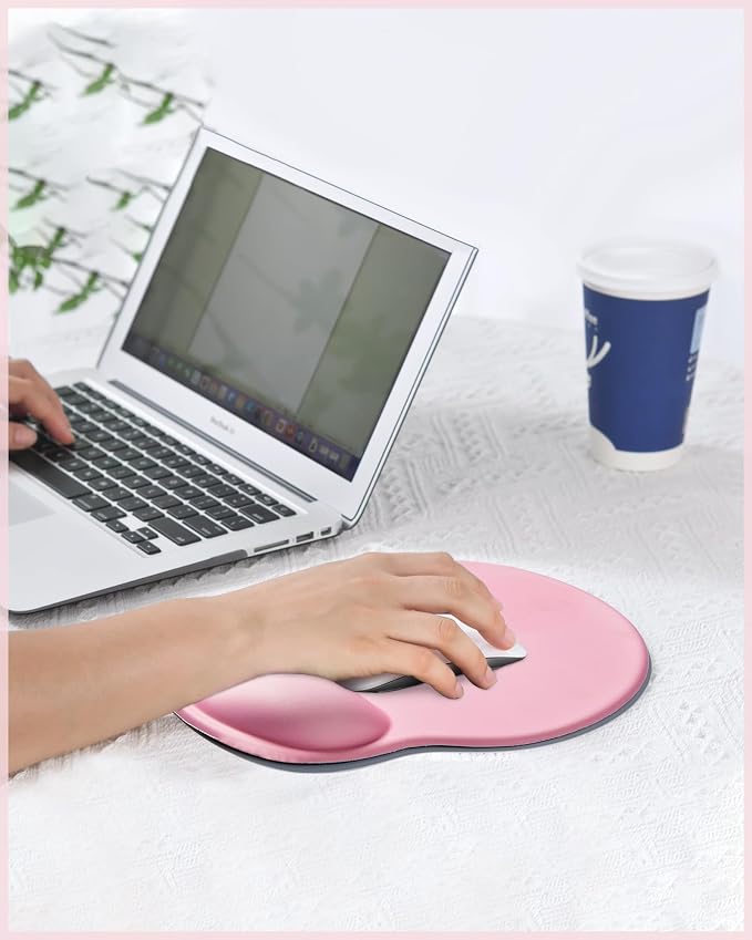Ergonomic Mouse Pad with Wrist Rest, Large Mousepad, Office Wrist Support Mouse