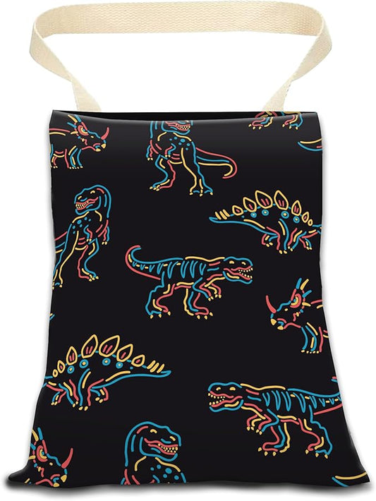 Car Garbage Can, Hanging Car Trash Can Bag for Cute Car Back Seat Organizer, Cool Dinosaur