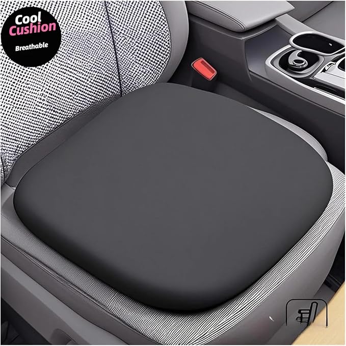 Memory Foam Car Seat Cushions with Lumbar Support - Cool and Breathable Comfort for Car and Office Use(4,45x45cm)