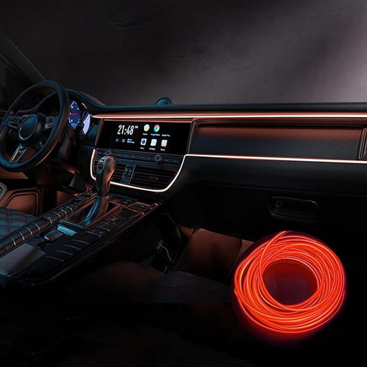 Car Interior Lights for Mercedes-Benz GL X166 LED Car Interior Atmosphere Lamp Car Ambient Lighting Kits,Red