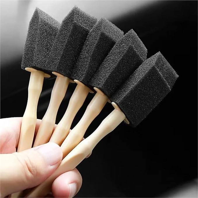 Cleaning Brush for car Interior Cleaning Car Air Conditioner Vent Cleaner Cleaning Brush Detailing Scrub Outlet Wash Duster Dust Removal Auto Interior Clean Tool(100pcs)