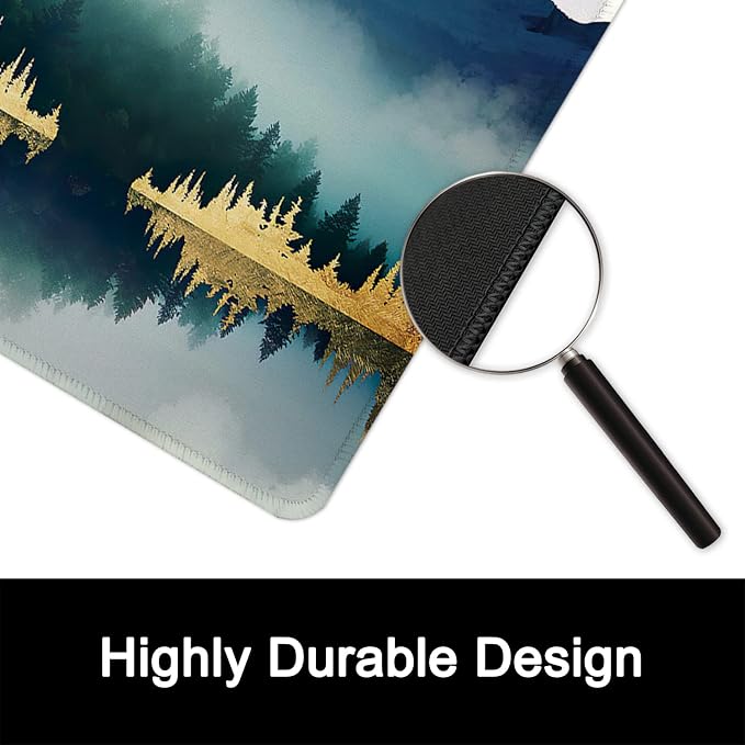 ITNRSIIET Mouse Pad with Stitched Edge Premium Textured Smooth Precise